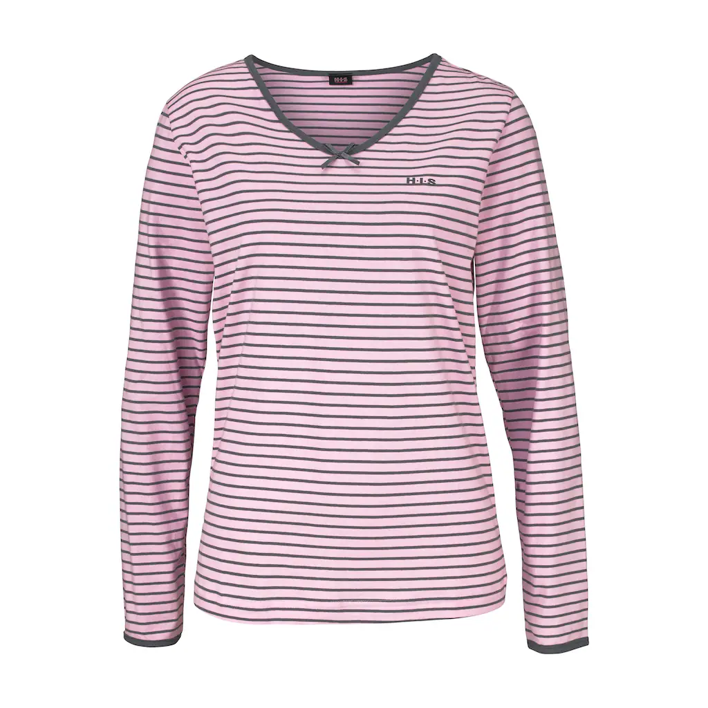 H.I.S Pyjama Mit V-Ausschnitt Online Kaufen