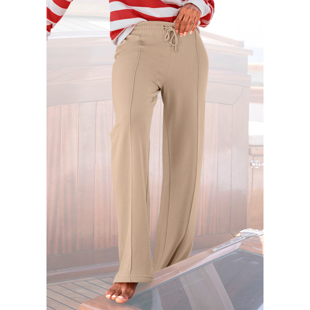 H.I.S Relaxhose im maritimen Stil Loungeanzug H.I.S Relaxhose im maritimen Stil Loungeanzug