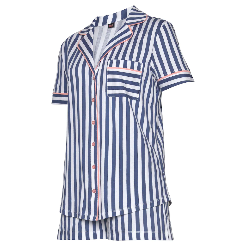 H.I.S Shorty (2 Tlg.) In Klassischem Schnitt Mit Streifenmuster ▷ Für