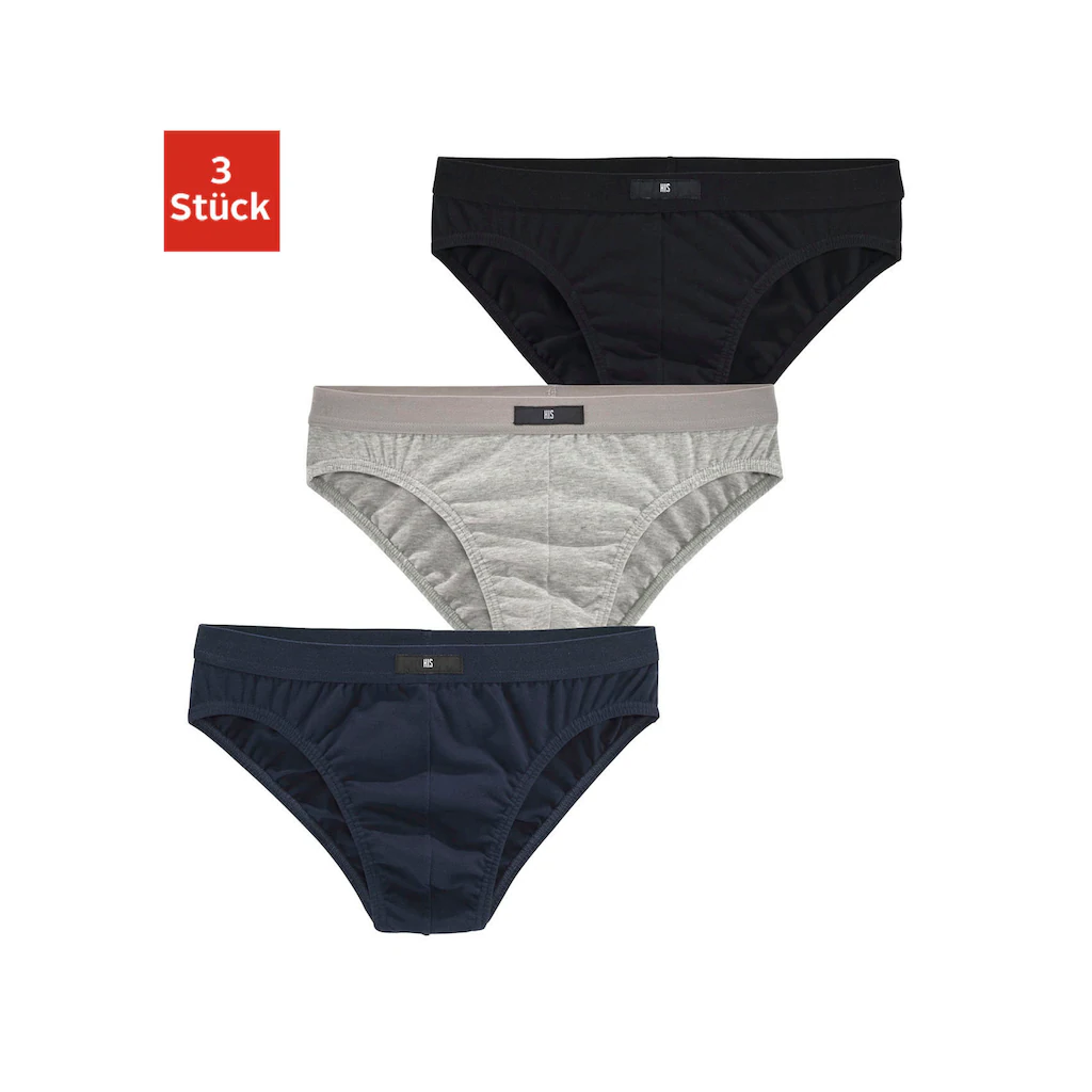 H.I.S Slip (3 Stück) mit elastischem Webbund online kaufen