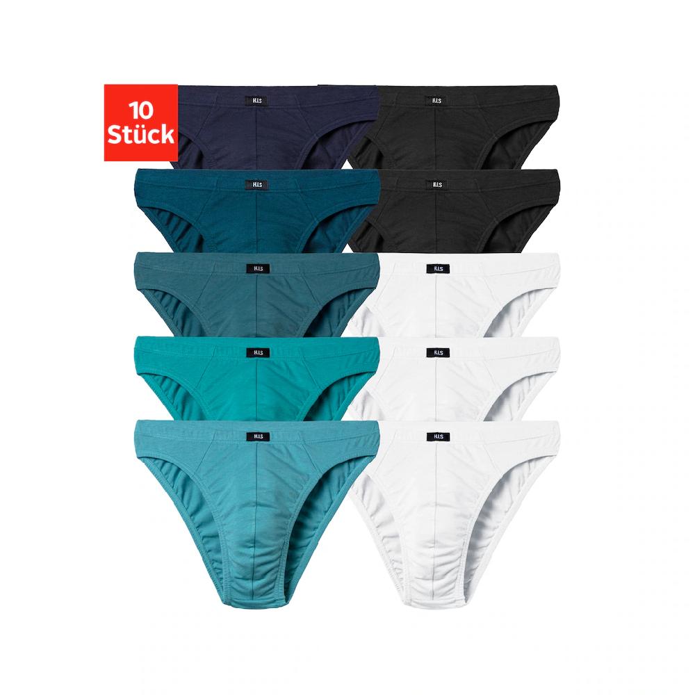 H.I.S Slip »Herren Minislip« (Packung 10 St.) in Baumwoll-Mix ▷ für