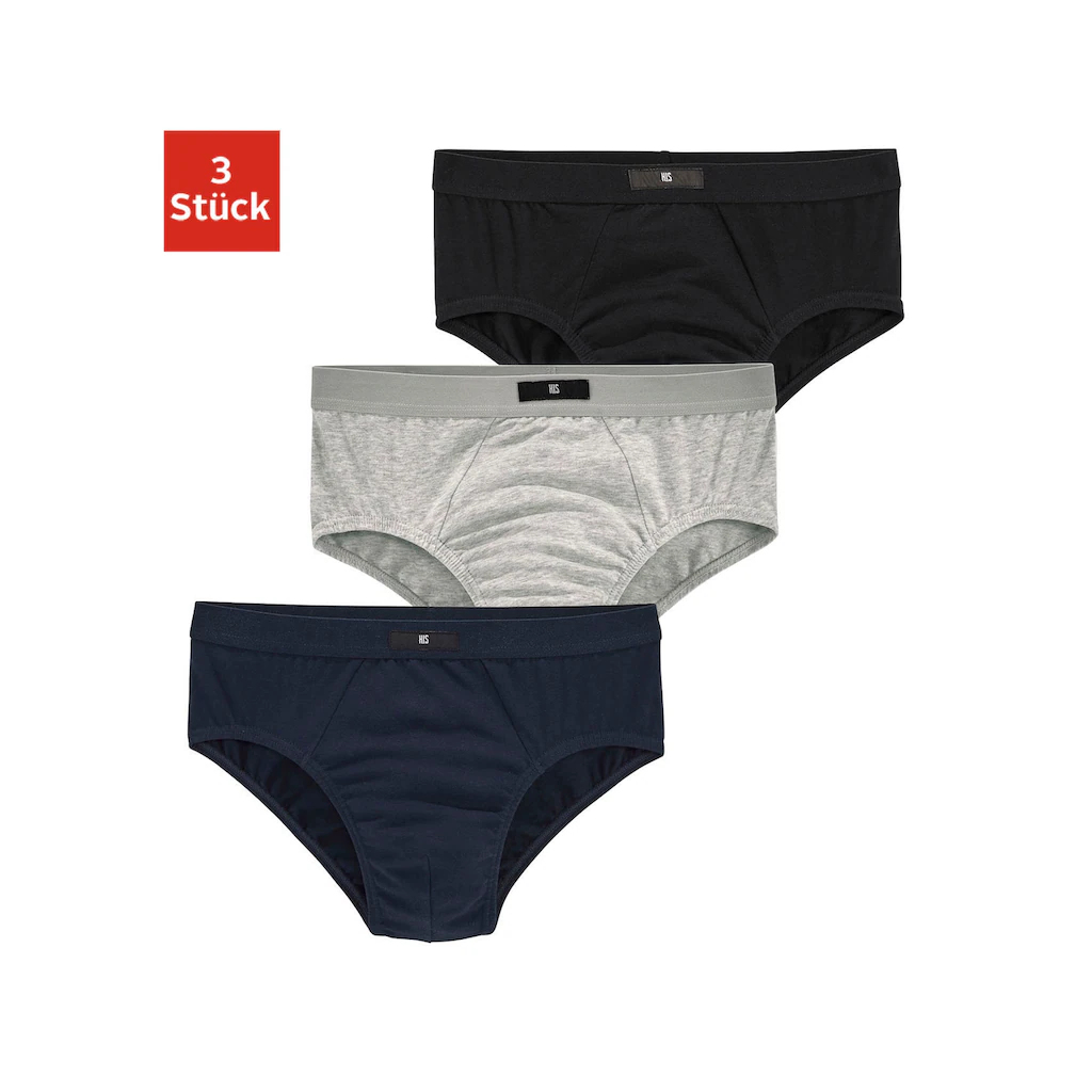 H.I.S Slip (Packung 3 St.) ohne Seitennaht ▷ für