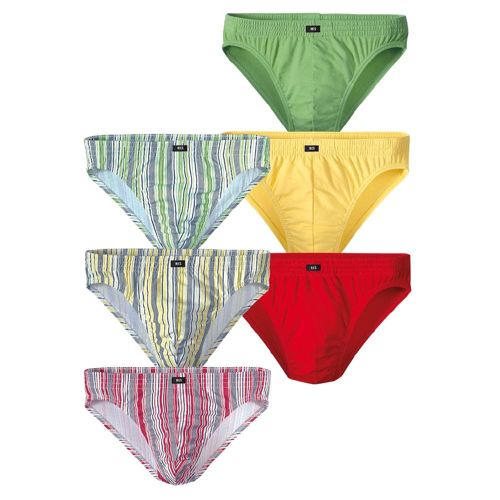 H.I.S Slip (Packung 6 St.) Klassisch Geschnitten ▷ Für