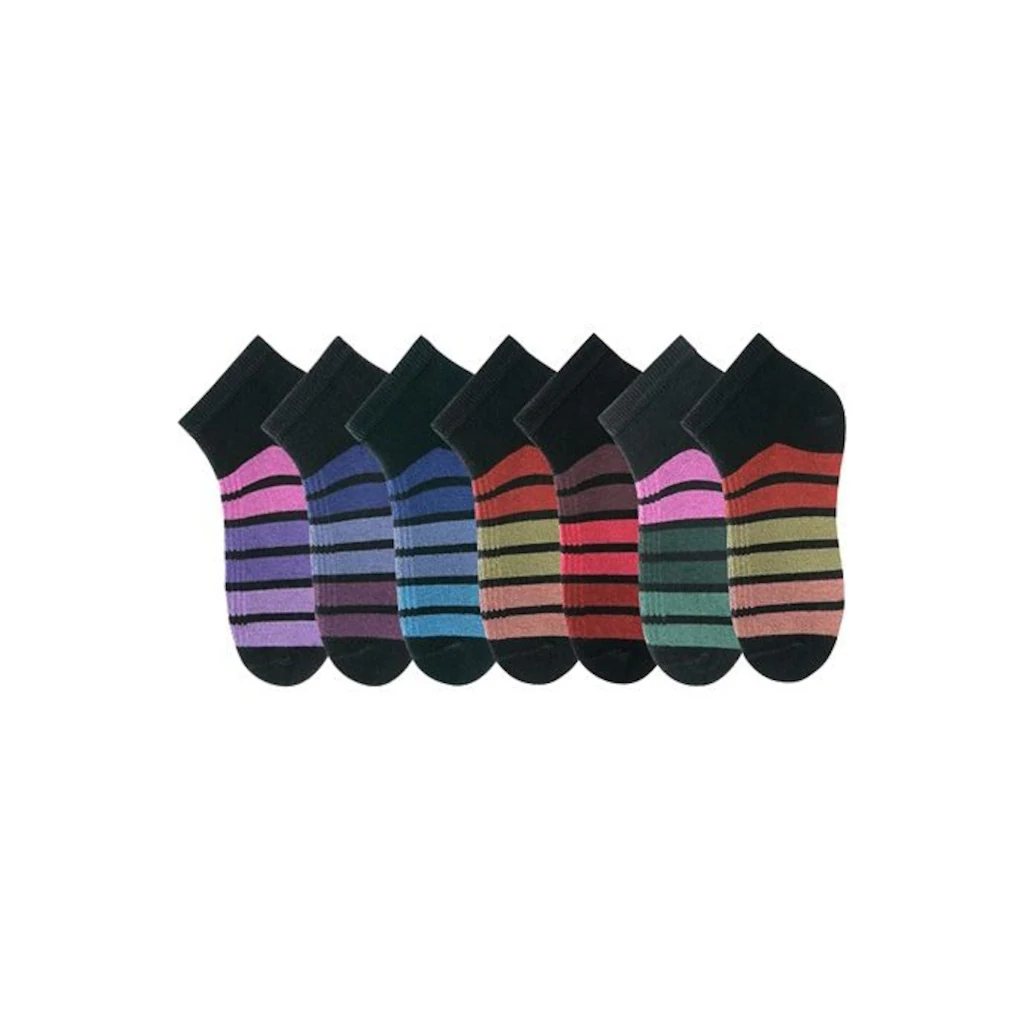 H.I.S Sneakersocken (Packung 7 Paar) Mit Bunten Ringeln Kaufen