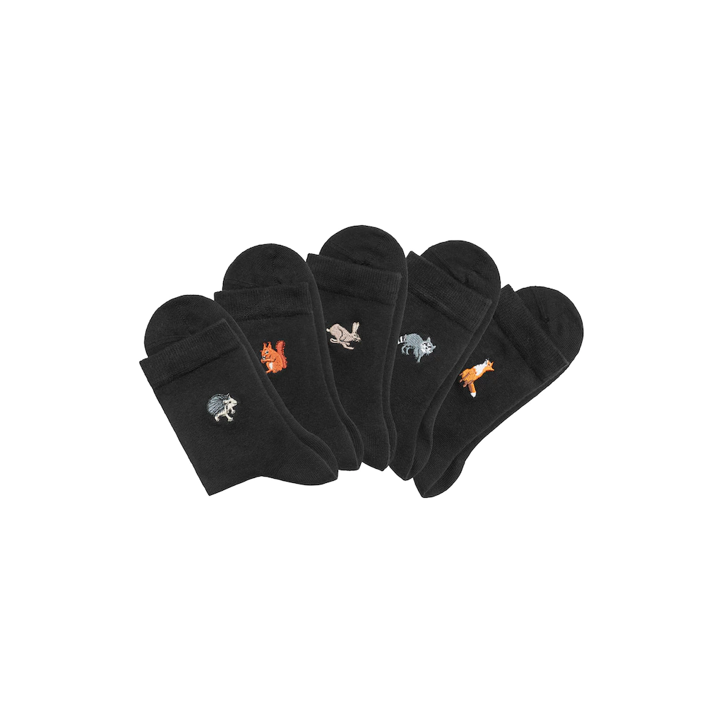 H.I.S Socken (Packung 5 Paar) Mit Hochwertiger Stickerei Online Bestellen