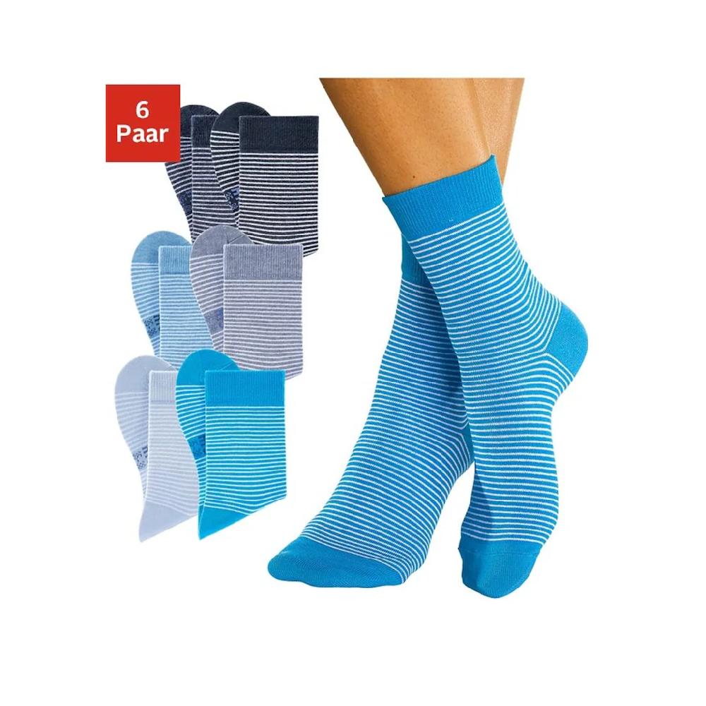 H.I.S Socken (Packung 6 Paar) mit druckfreiem Bündchen online kaufen