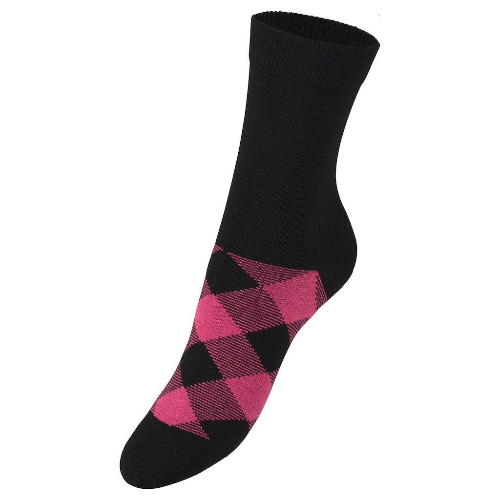 H.I.S Socken (Packung 7 Paar) In Angesagtem Rhombenmuster Bestellen