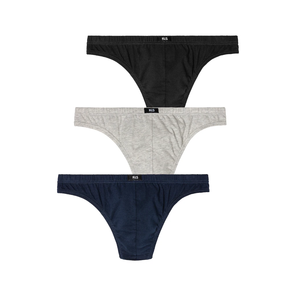 H.I.S String (3 Stück) Mit Kleinem Markenlogo Online Kaufen