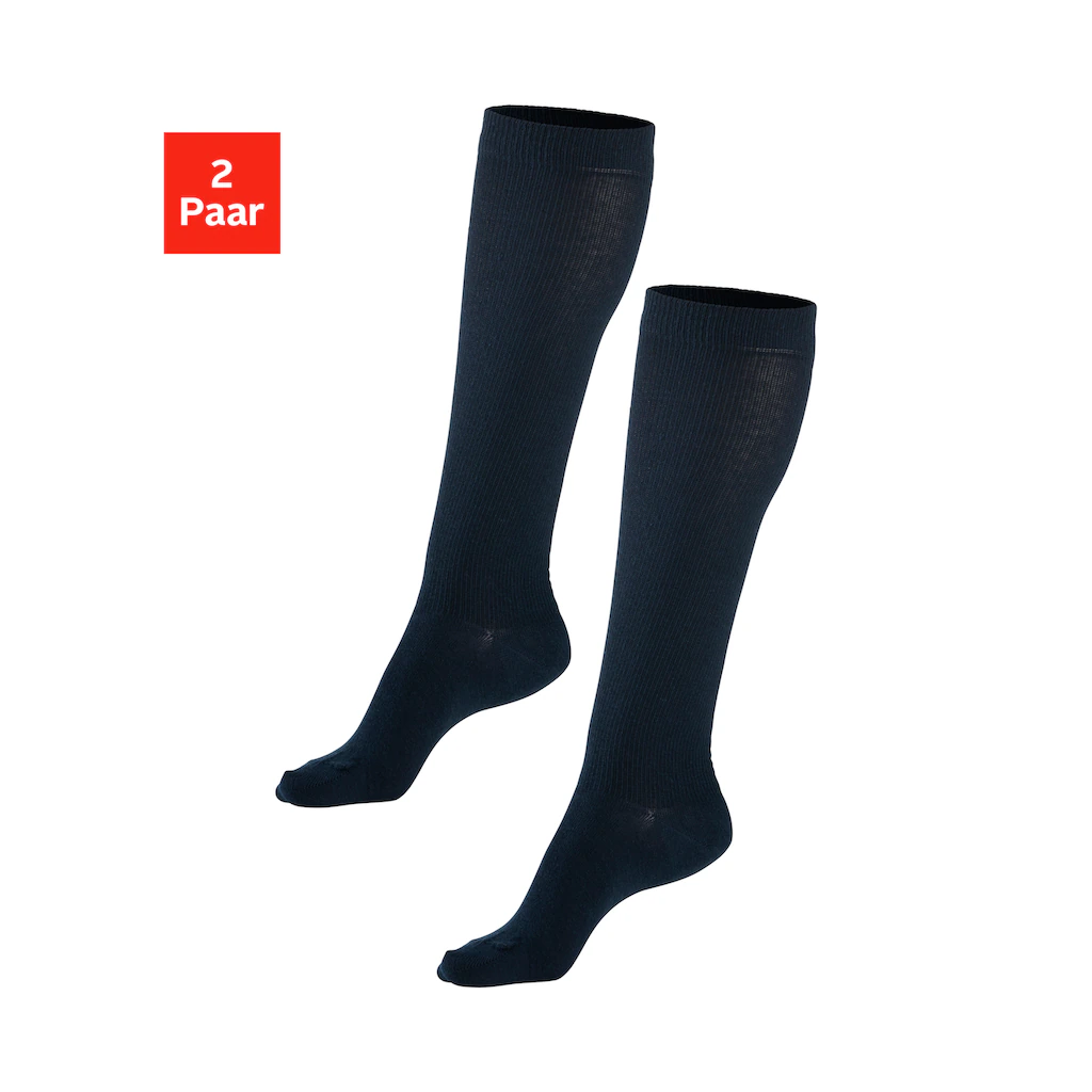 H.I.S Stützkniestrümpfe (Packung 2 Paar) ideal auf Reisen online kaufen