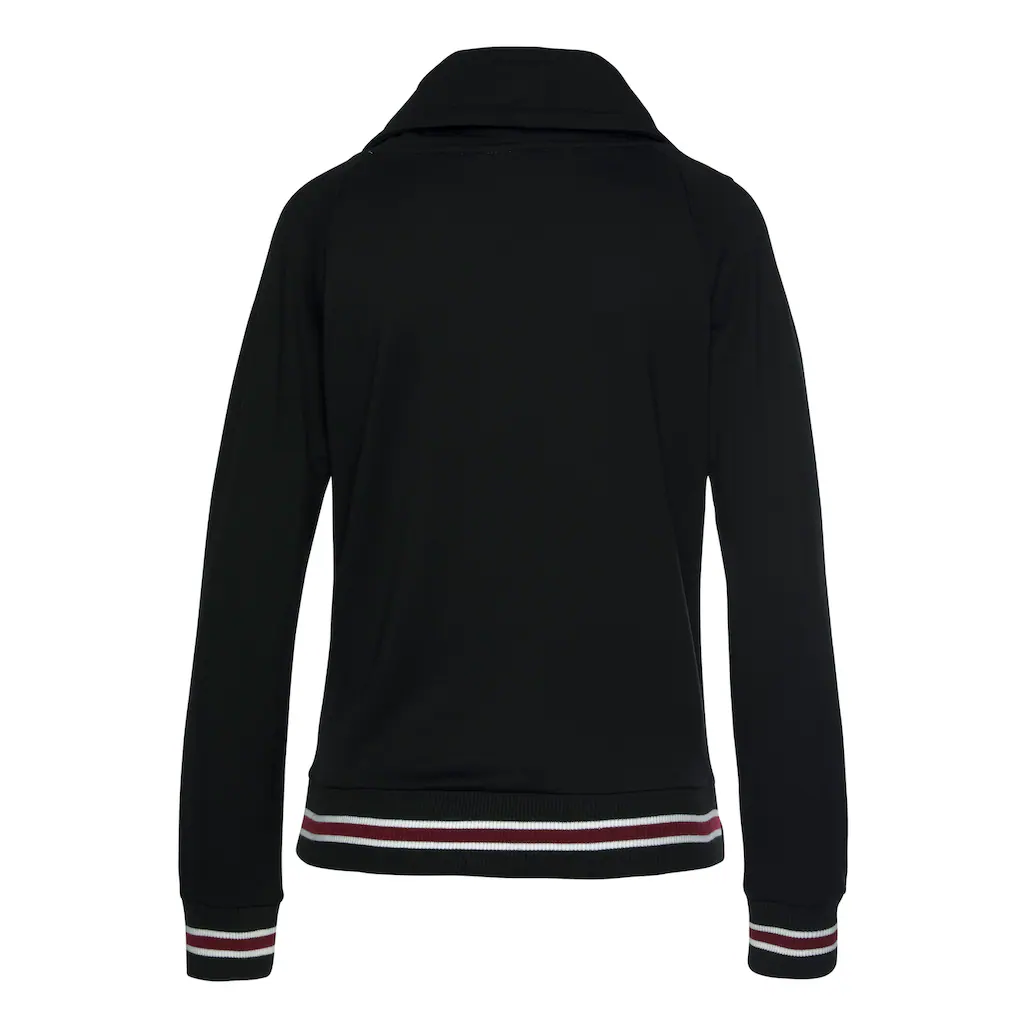 H.I.S Sweatshirt Mit Geringelte Rippbündchen Loungewear Loungeanzug