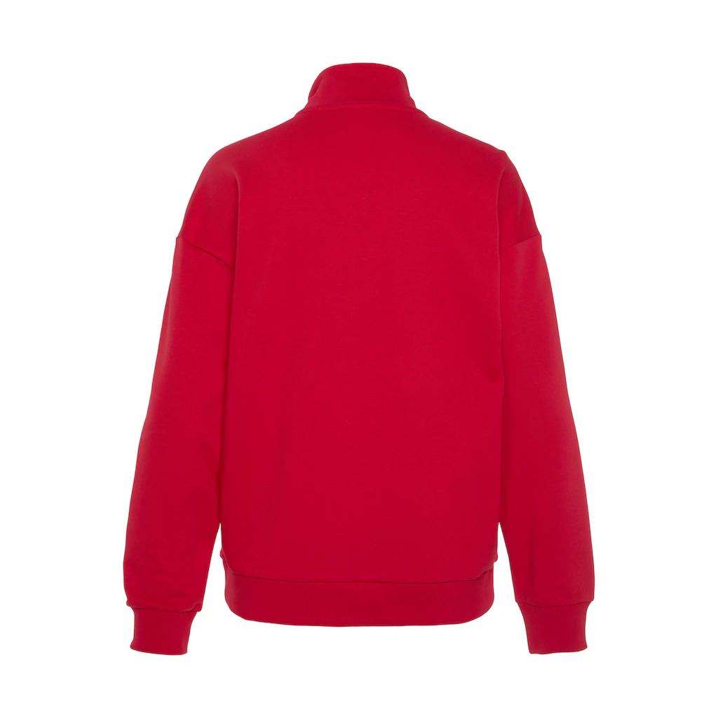 H.I.S Sweatshirt Mit Troyerkragen Und Stickerei Loungeanzug