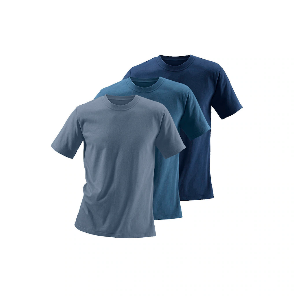 H.I.S T-Shirt (Packung 3 tlg.) aus Baumwolle perfekt als Unterziehshirt