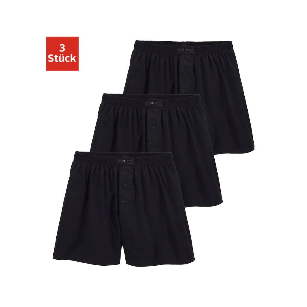 H.I.S Weiter Boxer (Packung 3 St.) in legerer Passform online bestellen