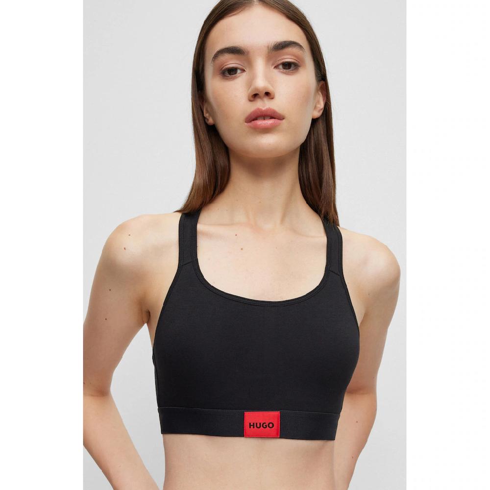 HUGO Bralette-BH »BRALETTE PAD.RED LAB« Mit Aufgesticktem HUGO BOSS Logo ▷ Für