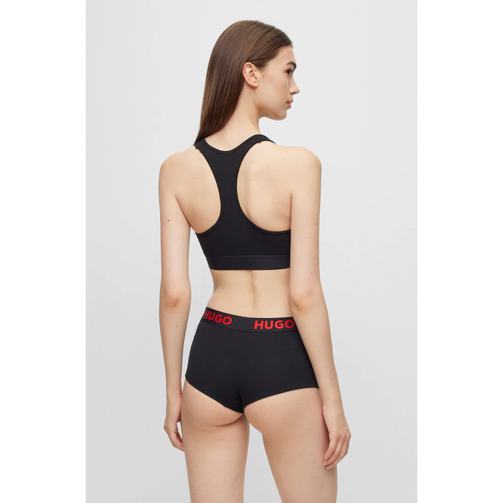 HUGO Bralette-BH »BRALETTE PAD.RED LAB« Mit Aufgesticktem HUGO BOSS Logo ▷ Für