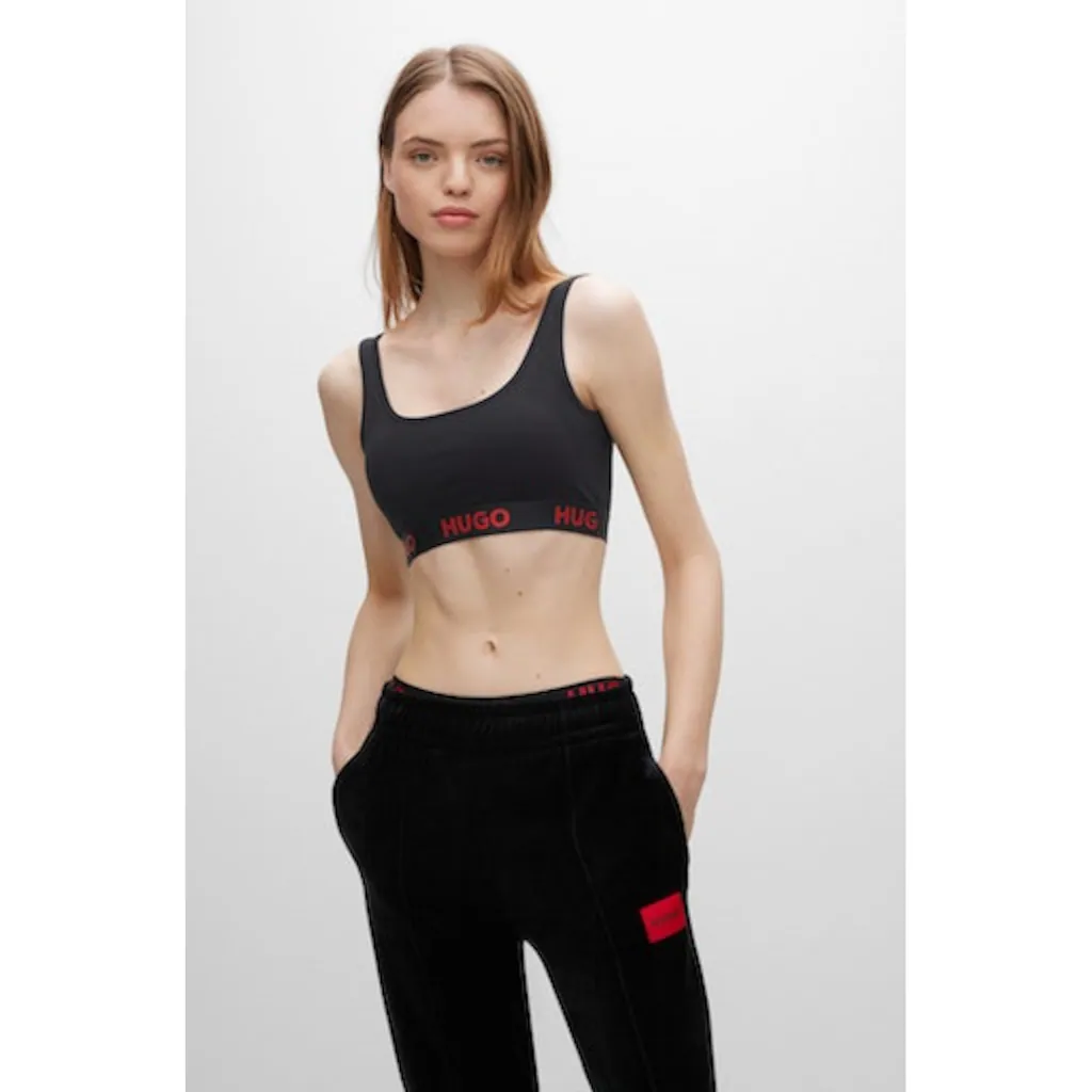 HUGO Underwear Bralette-BH »BRALETTE SPORTY LOGO« Mit Elastischem Bund Online Kaufen