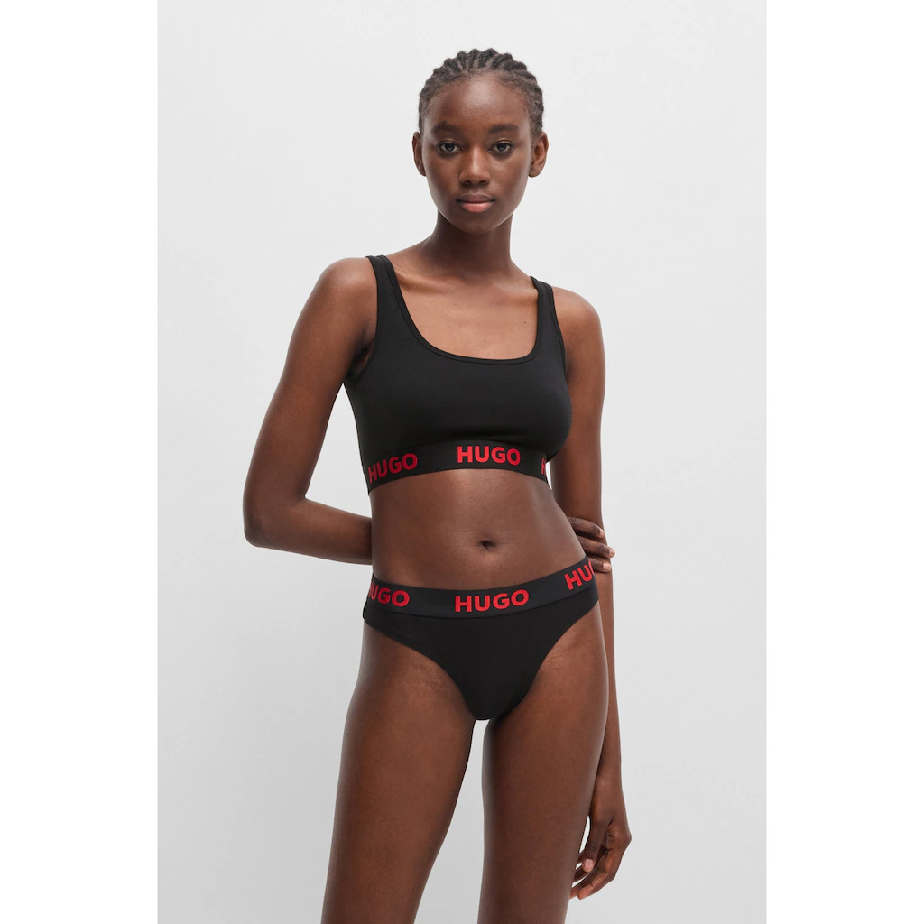 HUGO Underwear Bralette-BH »BRALETTE SPORTY LOGO« Mit Elastischem Bund Online Kaufen