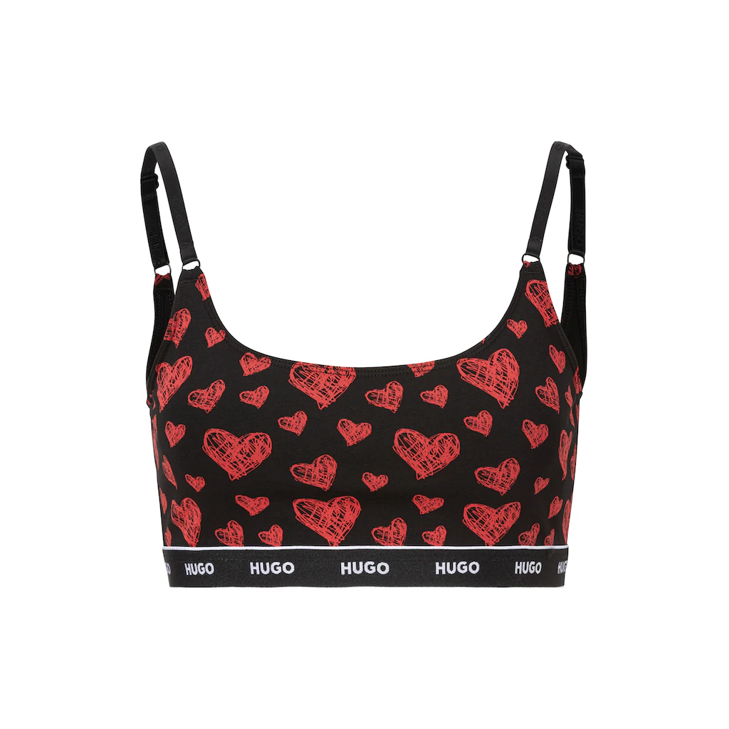 HUGO Underwear Bralette-BH »TWIN BRALETTE DESIGN« Mit HUGO Logo Auf Dem Bund Online Kaufen