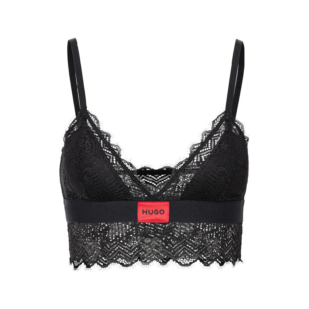 HUGO Underwear Bügelloser BH »TRIANGLE RL LACE« mit Hugo-Label am Bund bestellen