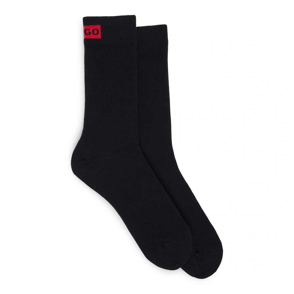 HUGO Underwear Businesssocken »2P RS LABEL CC W« (Packung 2 Paar 2er) mit eingesticktem Markenlabel online kaufen