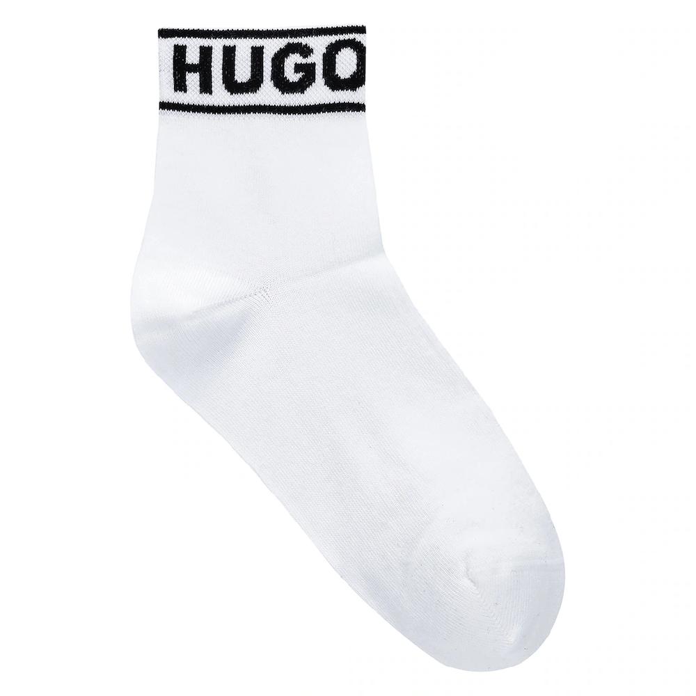 HUGO Underwear Freizeitsocken »2P SH LOGO CC W« (Set 2 Paar 2er) Mit Logobund