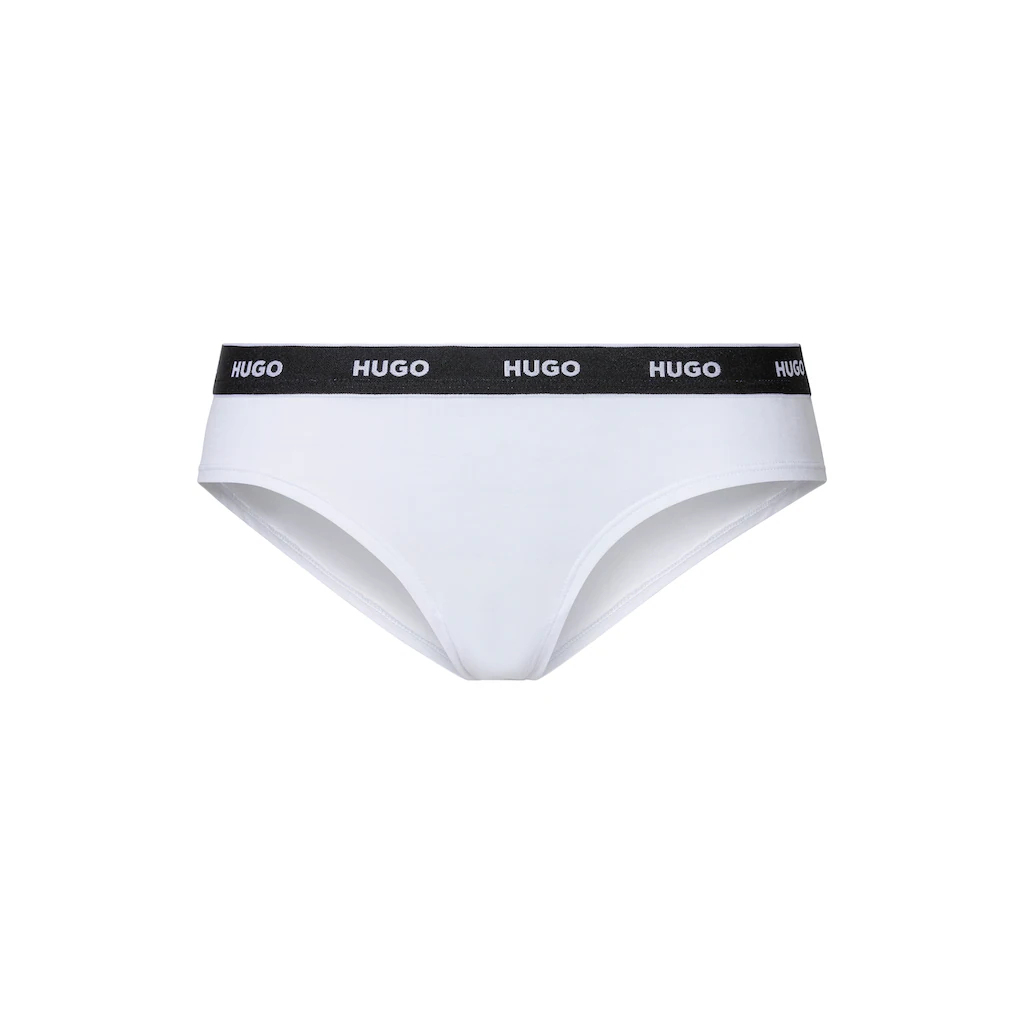 HUGO Underwear Slip »TRIPLET BRIEF STRIPE« (Packung 3 St. 3er-Pack) Mit Kontrastfarbenem Logobund Kaufen