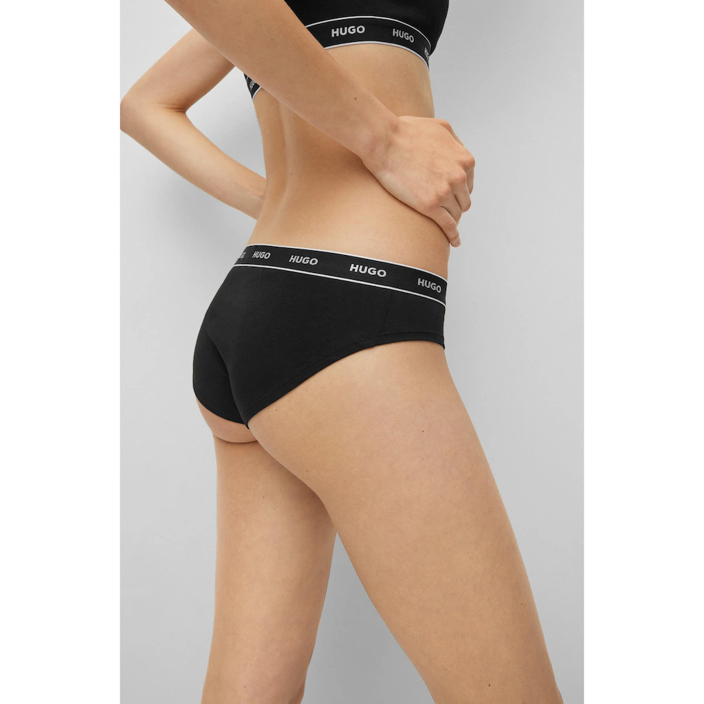 HUGO Underwear Slip »TRIPLET BRIEF STRIPE« (Packung 3 St. 3er Pack) Mit HUGO Logo-Elastikbund Online Kaufen