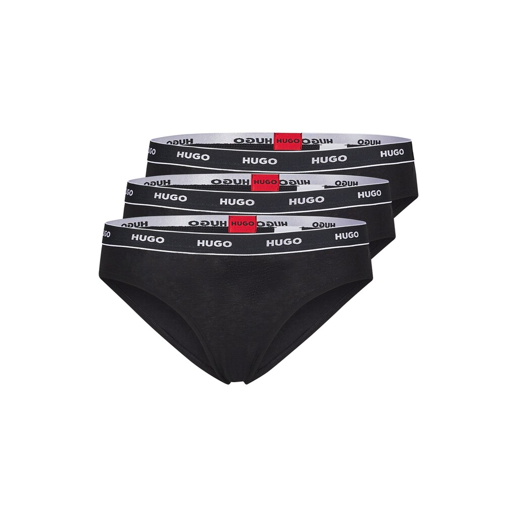 HUGO Underwear Slip »TRIPLET BRIEF STRIPE« (Packung 3 St. 3er Pack) mit HUGO Logo-Elastikbund online kaufen