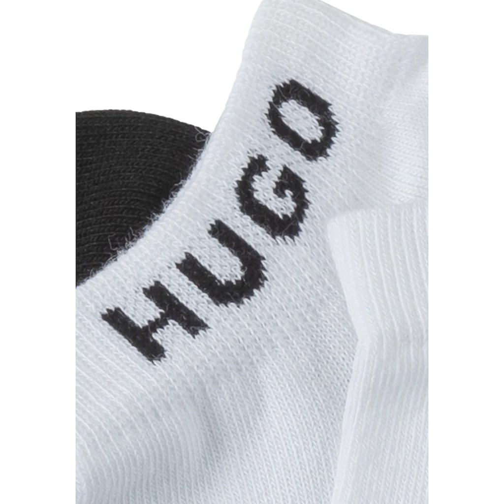 HUGO Underwear Socken »3P AS AO LOGO CC« (Packung 3 Paar 3er Pack) Mit Kontrastfarbenen Logoschriftzug