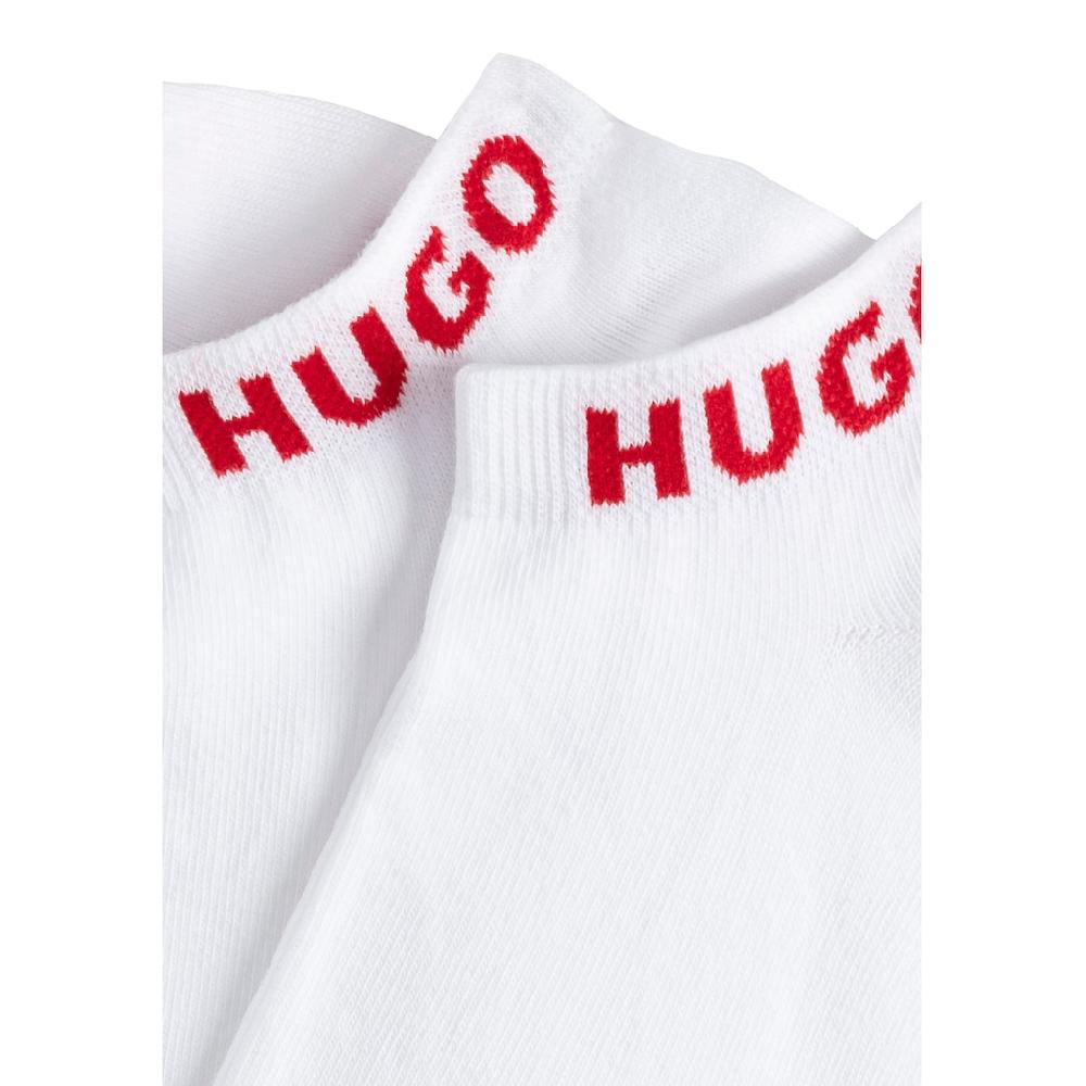 HUGO Underwear Socken »3P AS UNI CC W« (Packung 3 Paar 3er) Mit Kontrastfarbenen Logoschriftzug