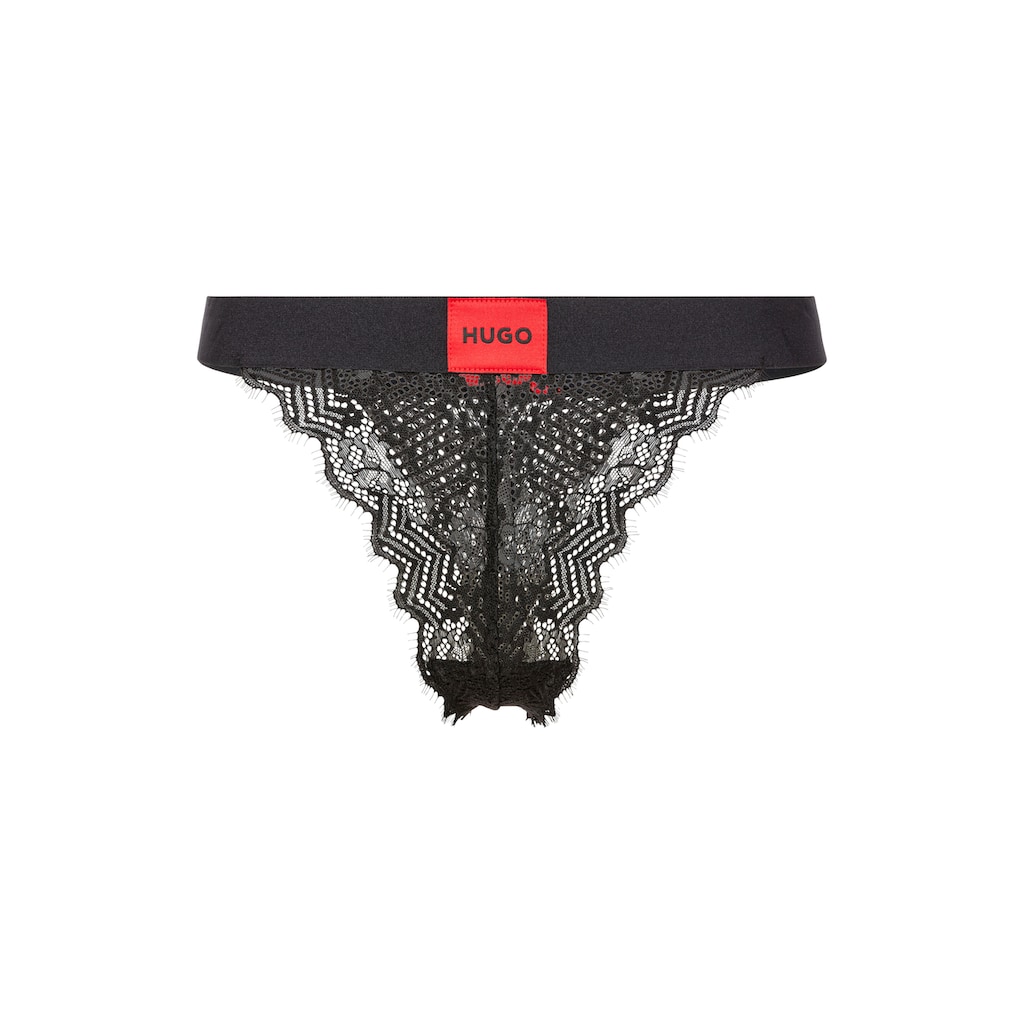 HUGO Underwear String »STRING RL LACE« mit Logoschriftzug auf dem Bund kaufen