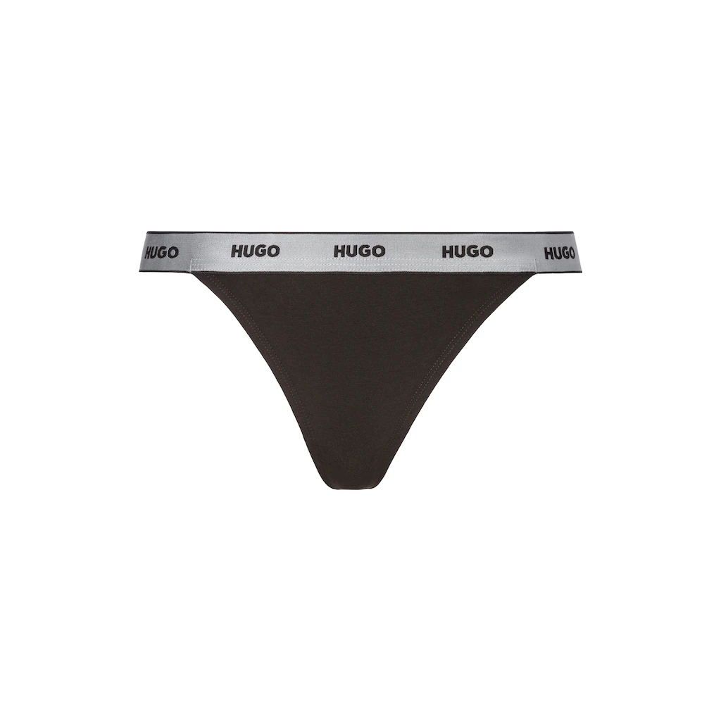 HUGO Underwear String »TRIPLET STRING GIFT« (Packung 3 St.) Mit Logobund Online Kaufen