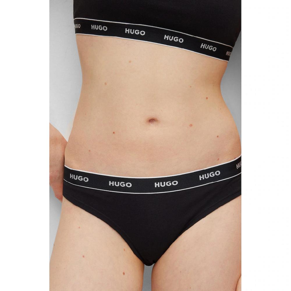 HUGO Underwear String »TRIPLET THONG STRIPE« (3 St.) Mit HUGO Logo-Elastikbund Online Kaufen