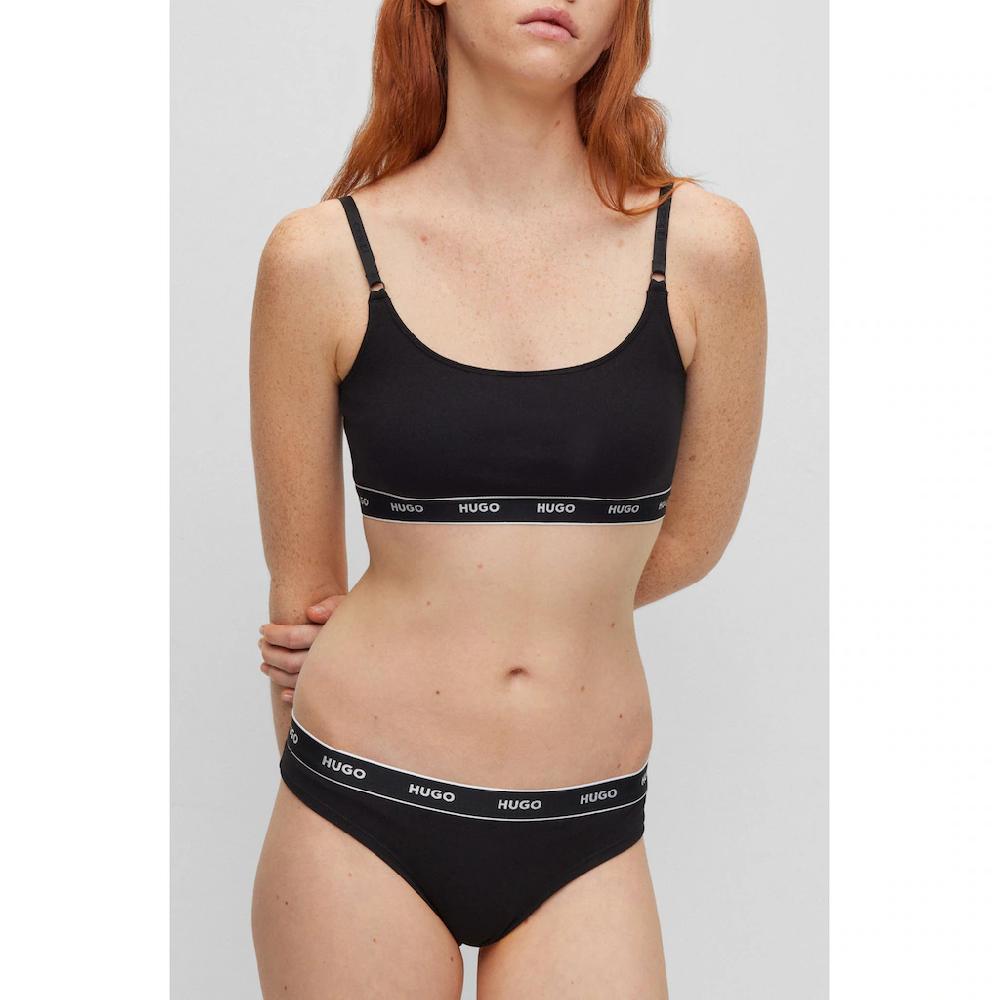 HUGO Underwear String »TRIPLET THONG STRIPE« (3 St.) Mit HUGO Logo-Elastikbund Online Kaufen
