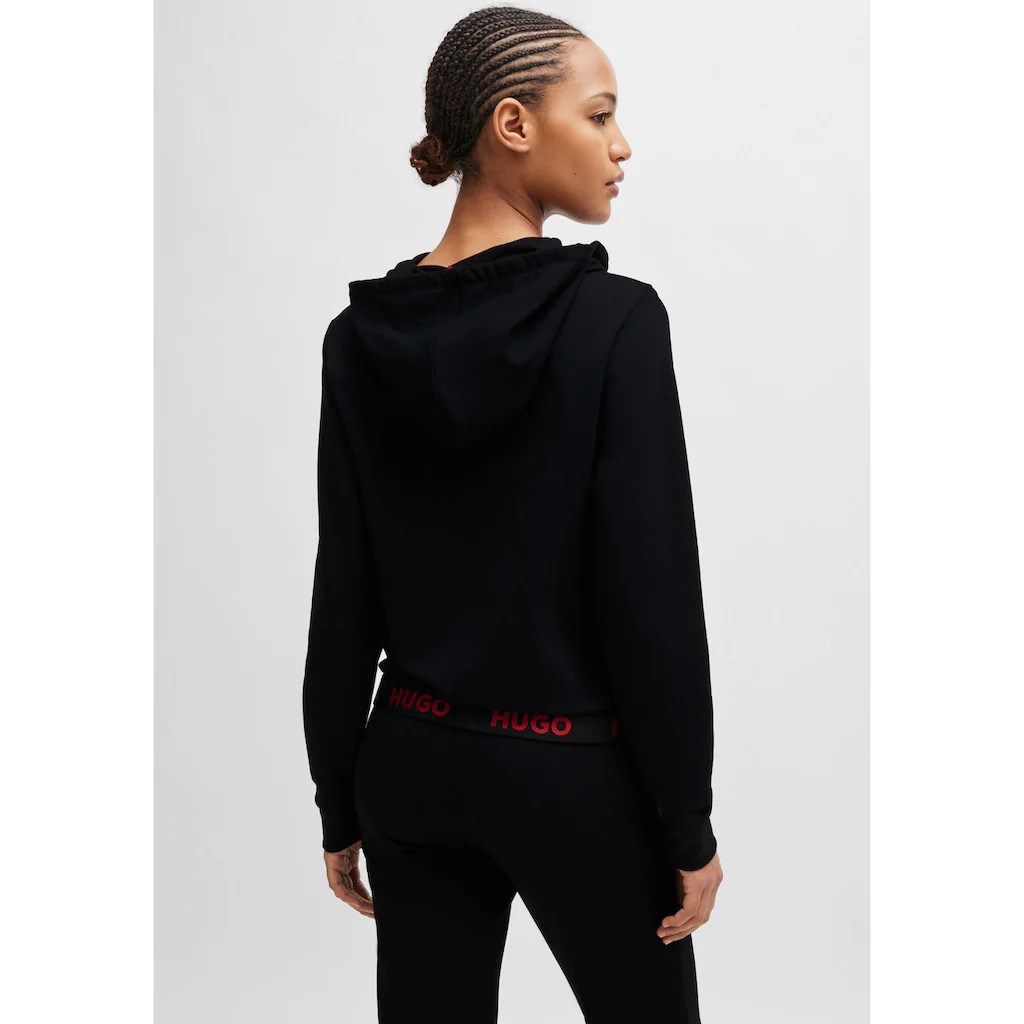 HUGO Underwear Sweatjacke »SPORTY LOGO_JACKET« Mit Kordel