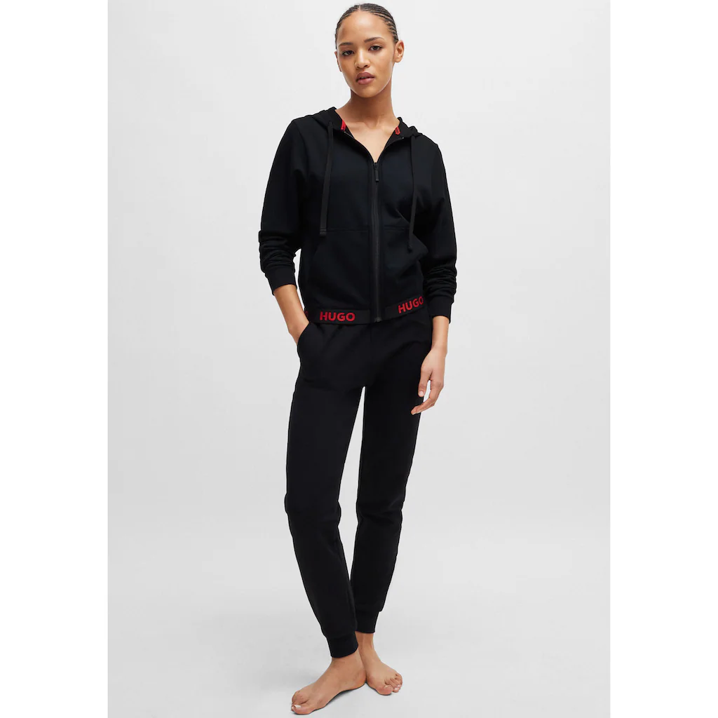 HUGO Underwear Sweatjacke »SPORTY LOGO_JACKET« Mit Kordel
