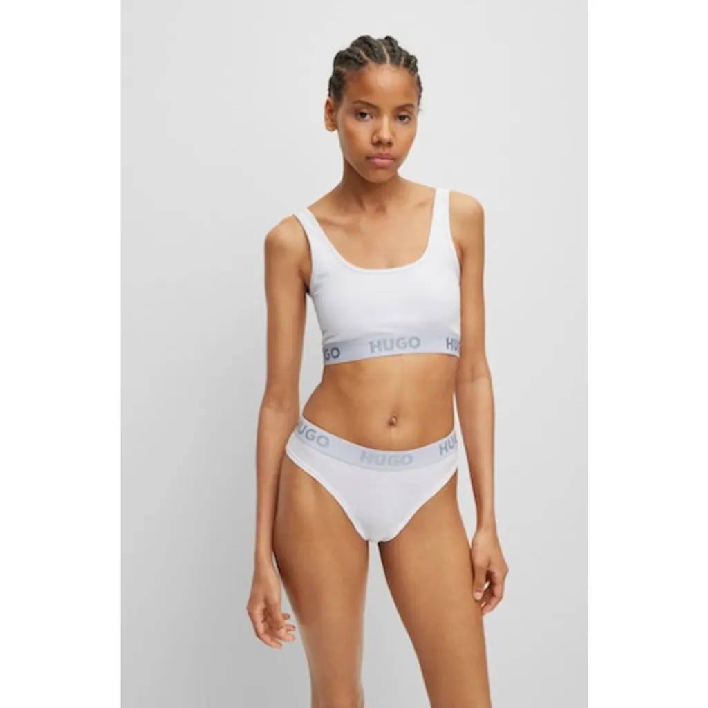HUGO Underwear T-String »THONG SPORTY LOGO« mit elastischem Bund online bestellen