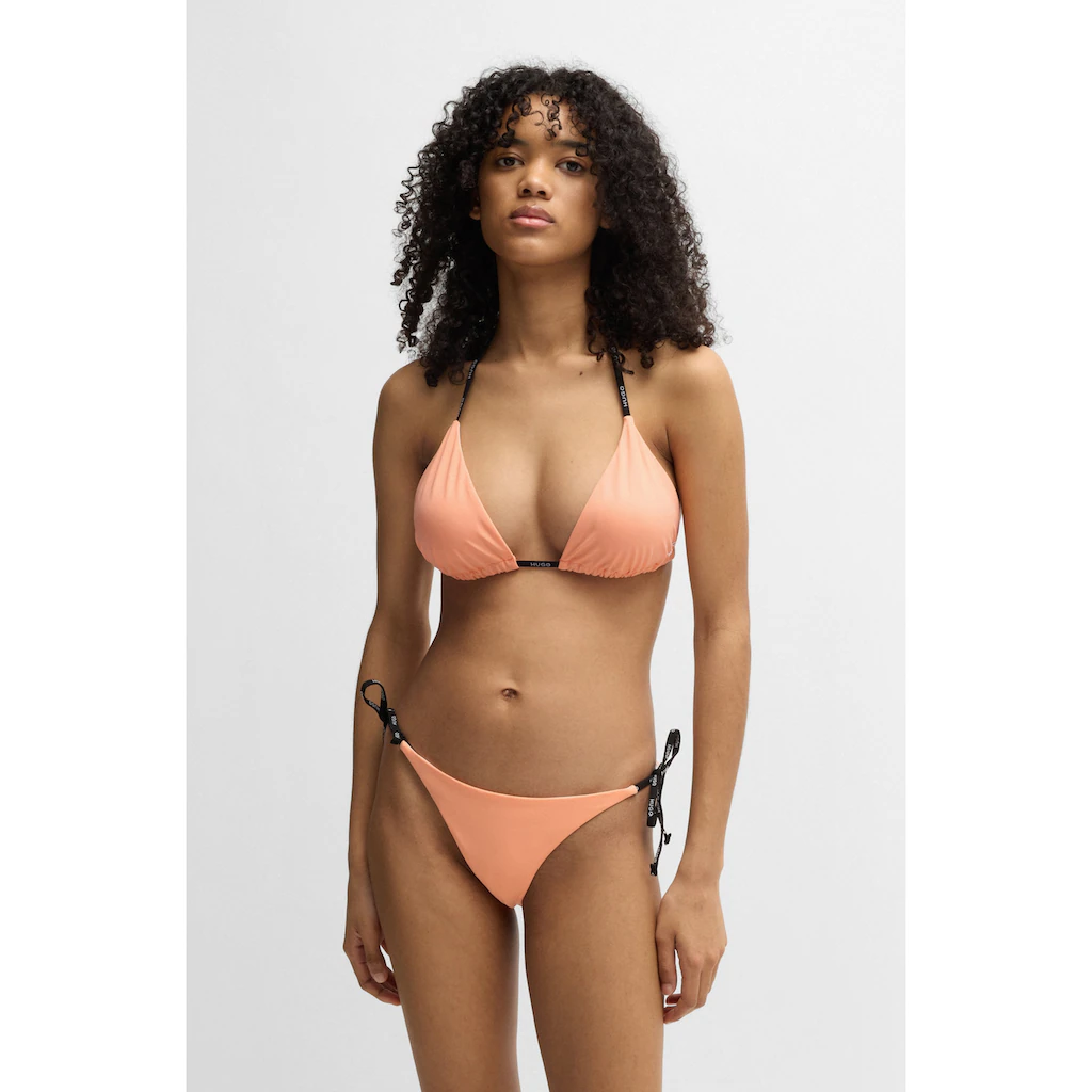 HUGO Underwear Triangel-Bikini-Top »PURE_TRIANGLE« Mit Herausnehmbaren Polstern