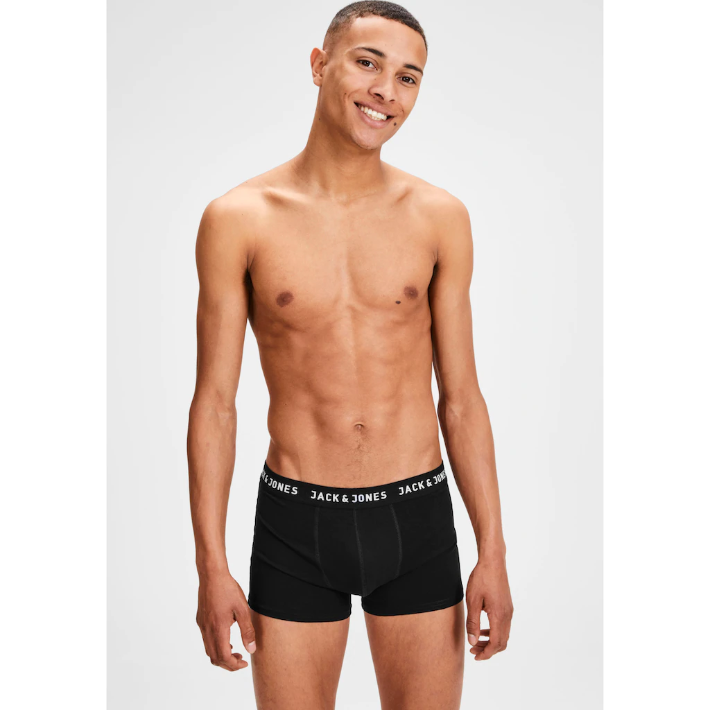 Jack & Jones Boxer (Packung 5 St.) Mit Logobündchen ▷ Für