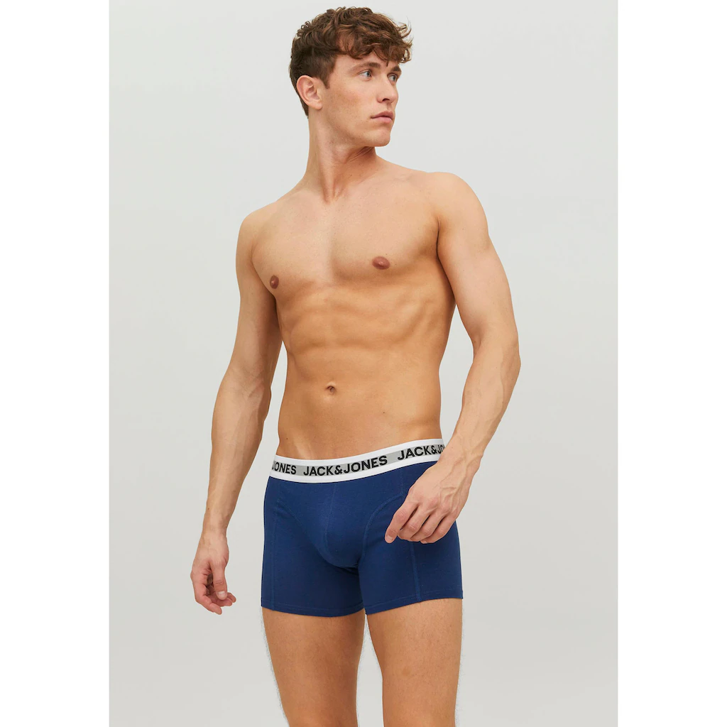 Jack & Jones Boxershorts »JACAZORES TRUNKS 3 PACK« (Packung 3 St.) Kaufen