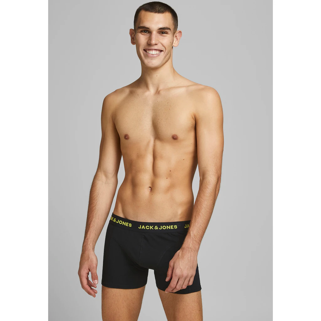 Jack & Jones Boxershorts »JACSUGAR SKULL TRUNKS 3 PACK. NOOS« (Packung 3 St.) ▷ Für