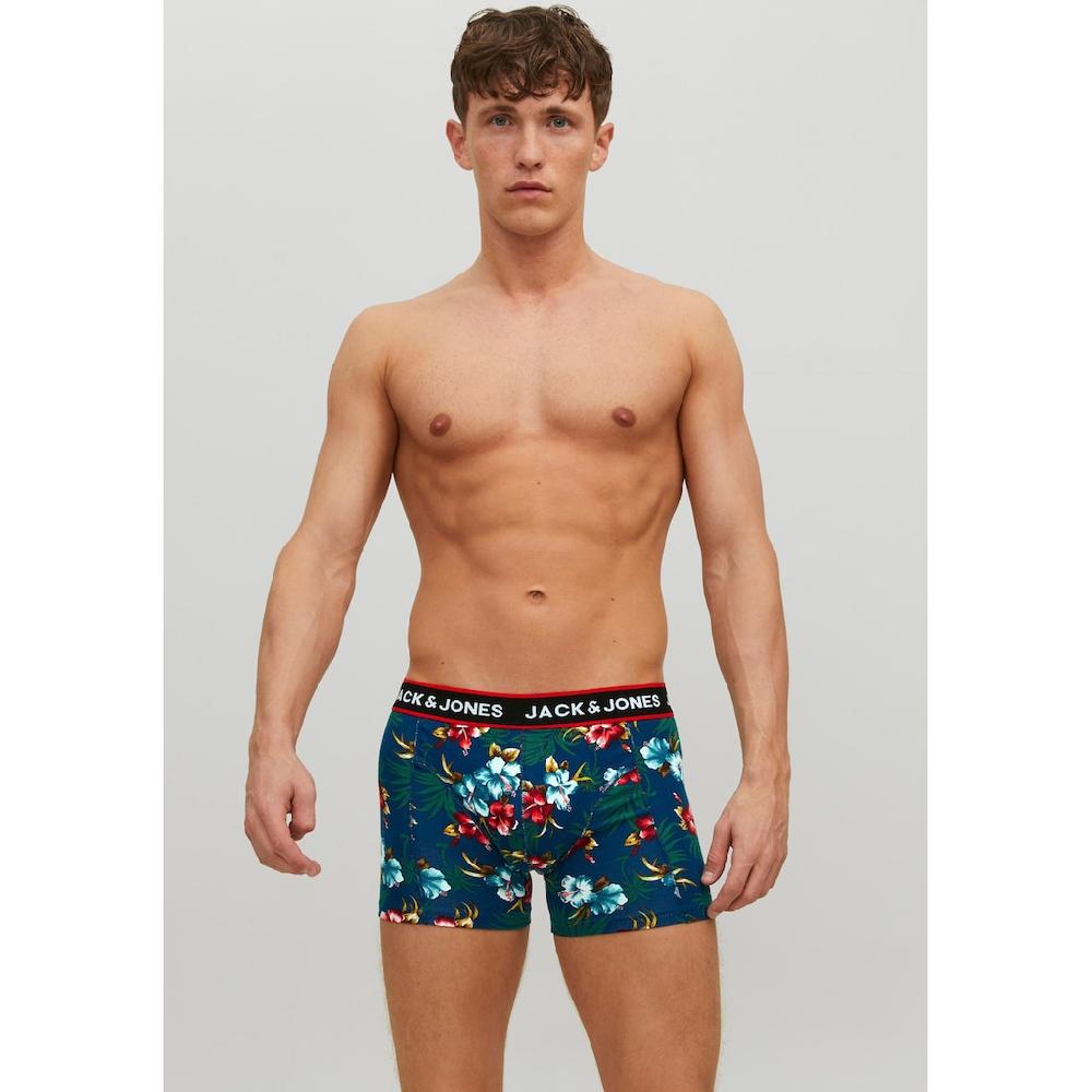 Jack & Jones Trunk »JACFLOWER TRUNKS 3 PACK.NOOS« (Packung 3 St.)