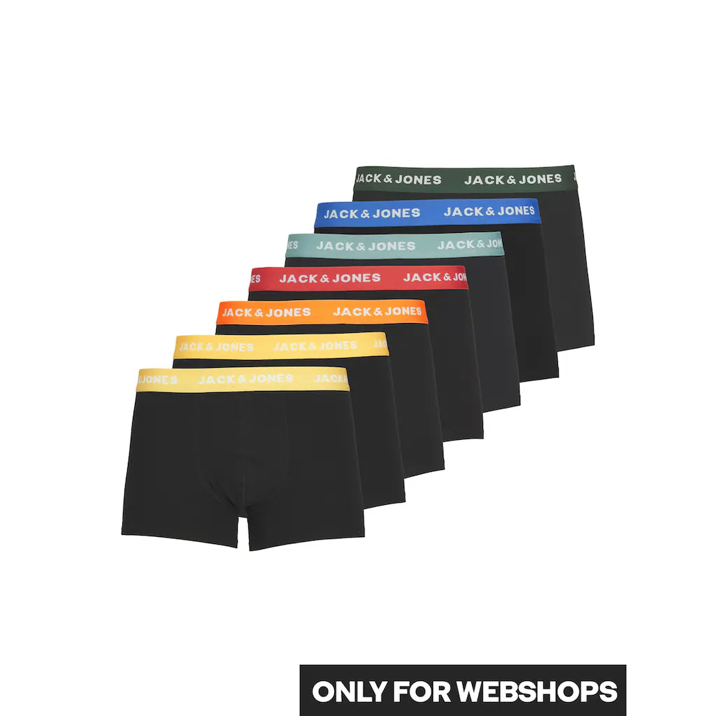 Jack & Jones Trunk »JACVITO SOLID TRUNKS 7 PACK NOOS« (Packung 7 St. 7er-Pack) kaufen