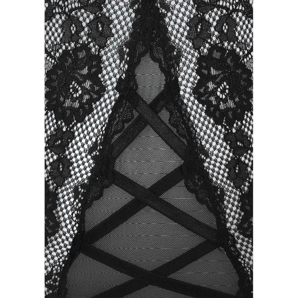 JETTE Body Mit Bügel Und Verführerischer Schnürung Sexy Dessous Reizwäsche Kaufen
