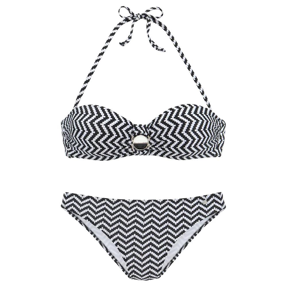 JETTE Bügel-Bandeau-Bikini Mit Zier-Accessoires Bestellen