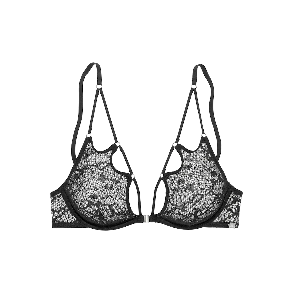 JETTE Bügel-BH Aus Transparentem Netzmaterial Mit Bänder-Look Online Bestellen