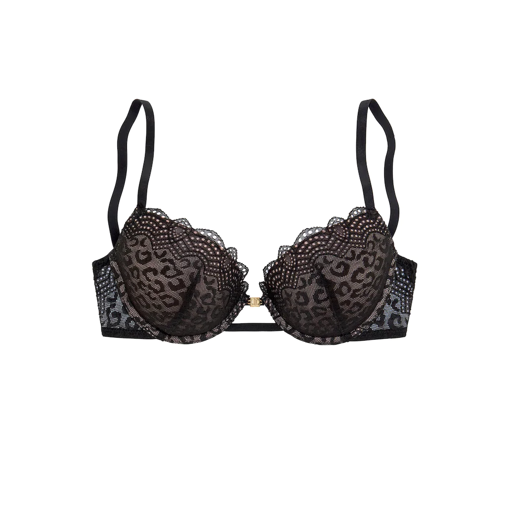 JETTE Push-up-BH Mit Aufregender Leo-Spitze Sexy Dessous Online Kaufen