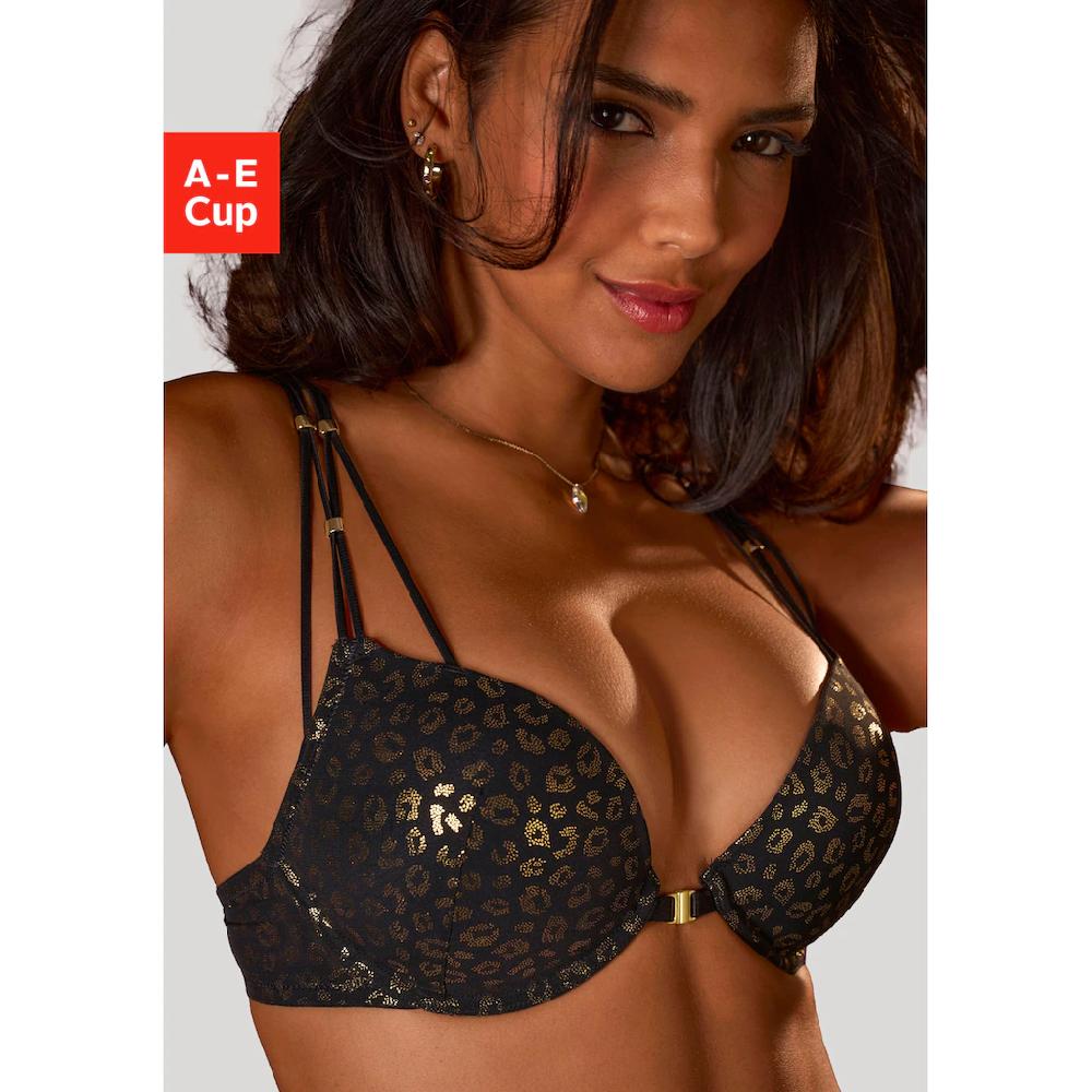 JETTE Push-up-BH mit sexy Bänder-Optik und praktischem Vorderverschluss sexy Dessous bestellen