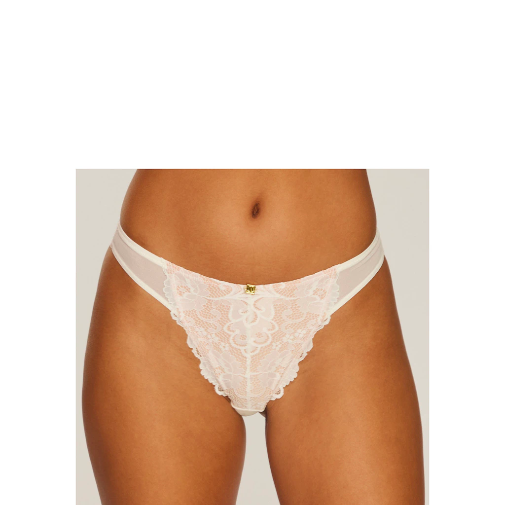 JETTE String mit Mix aus feiner Spitze und Soft-Mesh online kaufen
