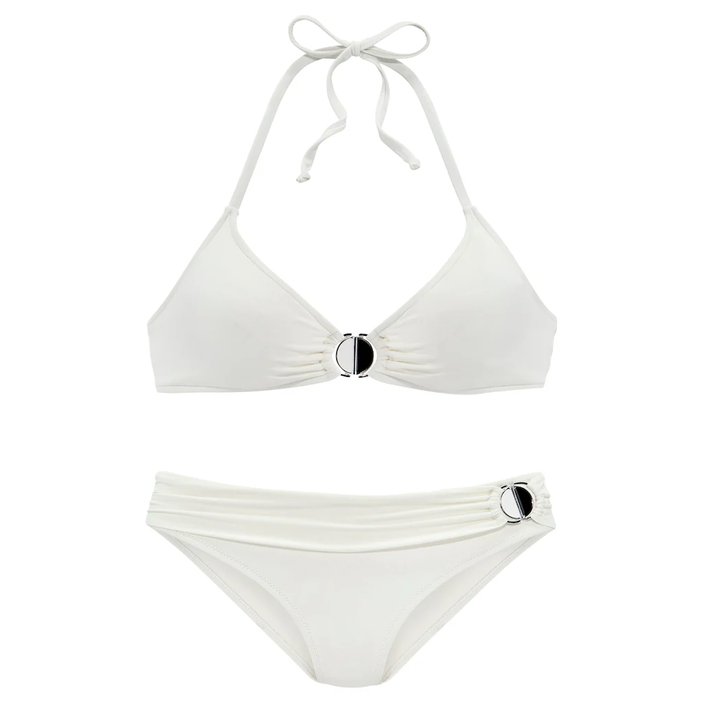 JETTE Triangel-Bikini Mit Zier-Accessoires Online Kaufen